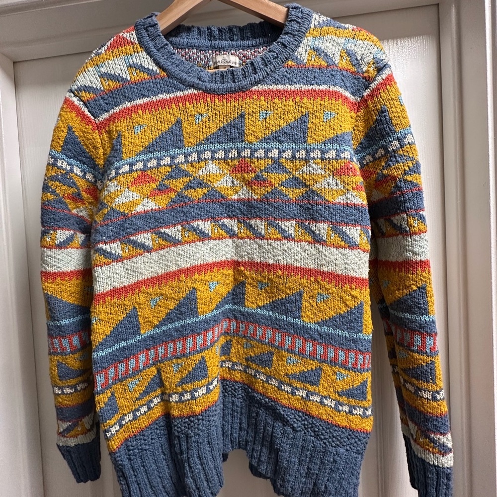 LL Bean Signature 100% Cotton Sweater